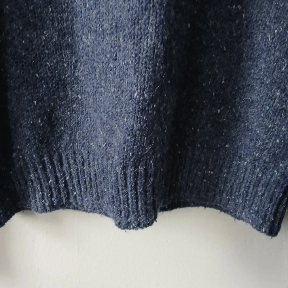 Banana Republic Men's Size Medium Tweed Crew-Neck Sweater Long Sleeve NWT $90!!!